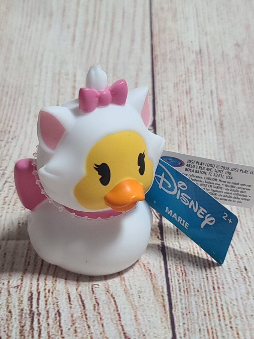 Disney The Aristocats - Marie 2.75" Rubber Duck - NEW